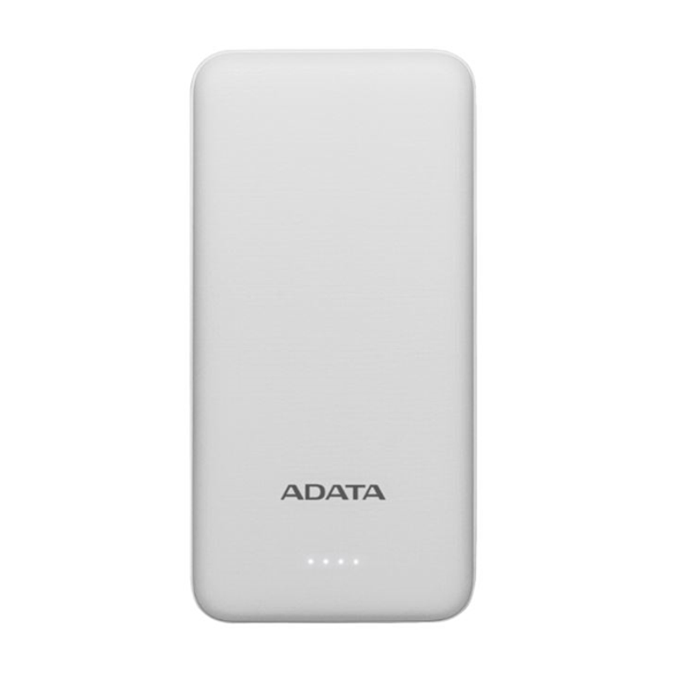 ADATA T10000 10000mAh Power Bank - Black/White White