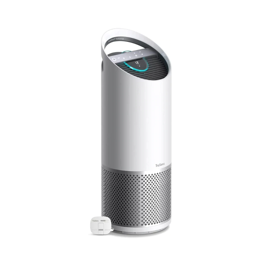 TruSens Z-3000 Large Room Air Purifier with SensorPod Air Quality Monitor, DuPont HEPA Filter and Two Airflow Streams, White